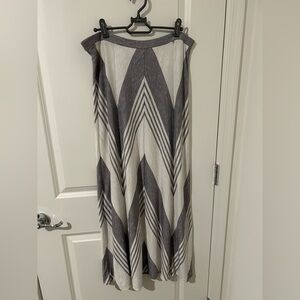 M.S.S.P Chevron Maxi Skirt/Tube Top Dress